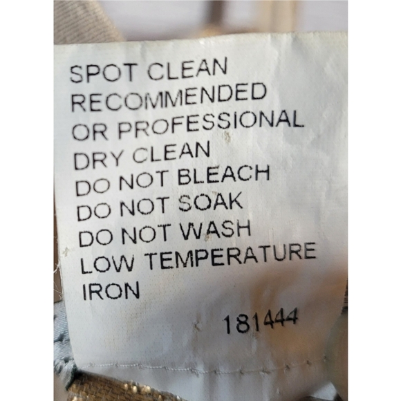 Alberto Makali Women's Cocktail Dress Size 4 Metallic Gold Sash Spaghetti Straps - Picture 15 of 15